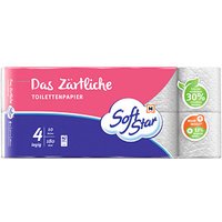 Soft Star Toilettenpapier Das Zärtliche 4-lagig, 10 Rollen von Soft Star