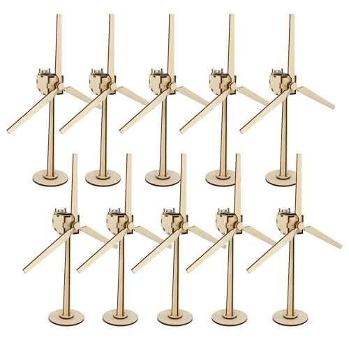 Holzbausatz Solar-Windanlage,Sylt', 10er Pack von Sol Expert