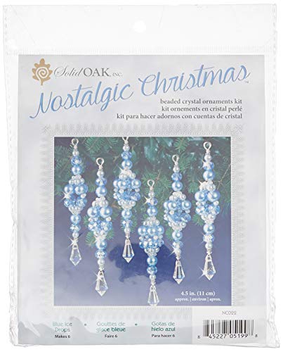 Solid Oak Kit Bead ORN Blue Ice Drops von Solid Oak