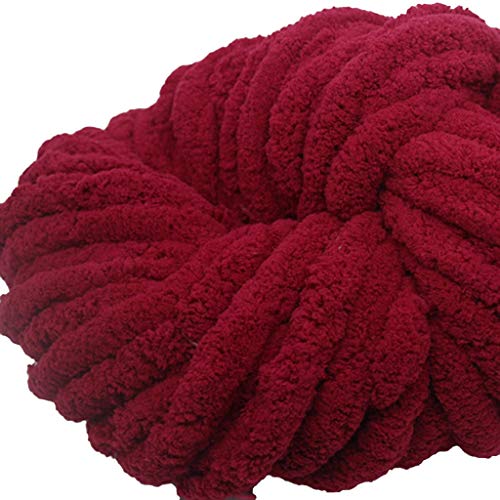 Chenille-Deckengarn, 250 g, weicher Überwurf und Babydecken, gewebte Decke für Mütter, Großmutter, Neujahr, Geschenk, Accessoire, Kaschmirgarn, Schwarz Chenille-Deckengarn, 250 g, weicher Überwurf und Babydecken, gewebte Decke für Mütter, Großmutter, Neujahr, Geschenk, Accessoire, Kaschmirgarn, Schwarz von Songelt