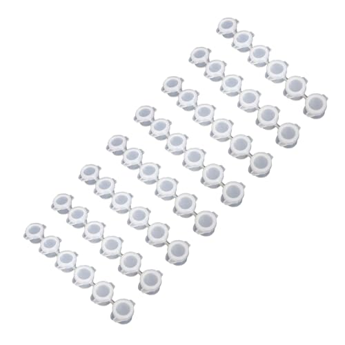 Leere Farbstreifen, 3 ml/5 ml/10 ml, kleiner Farbbecher, 6 Zellen, Streifen, tragbar, transparent, Aufbewahrungsbehälter, Schule, Kunstbehälter, 8 Stück Leere Farbstreifen, 3 ml/5 ml/10 ml, kleiner Farbbecher, 6 Zellen, Streifen, tragbar, transparent, Aufbewahrungsbehälter, Schule, Kunstbehälter, 8 Stück von Songelt