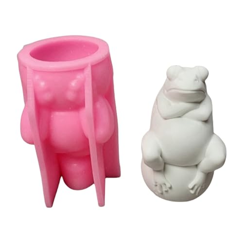 Silikonformen mit niedlichen Tierstatuen, Gips, Epoxidharz, Frösche, Ornamente, Gießformen Silikonformen mit niedlichen Tierstatuen, Gips, Epoxidharz, Frösche, Ornamente, Gießformen von Songelt