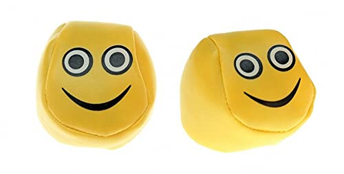 Sonnenscheinschuhe® 1 x Kickball Gesicht 5cm Kleiner Wurfball Knautschball kicken Bewegung Kinder Ball Mitgebsel von Sonnenscheinschuhe