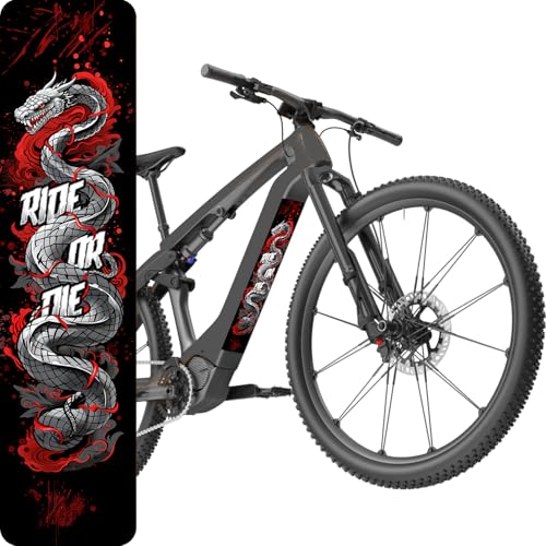 Ride or Die - E-Bike Akku Abdeckung Cover Universal/Schutzfolie/Unterrohr (60 cm x 14 cm) von Sons of Battery