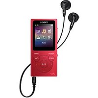 SONY NW-E394 MP3-Player rot 8 GB von Sony