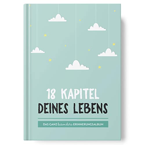 Erinnerungsalbum zum Ausfüllen für unvergessliche 18 Jahre - wundervolle Erinnerungen festhalten - DIN A4 & 208 Seiten - von Sophies Kartenwelt von Sophies Kartenwelt