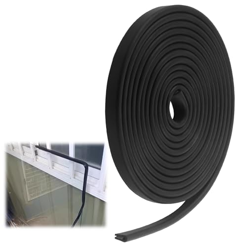 Fassungsprofil Kantenschutzprofil aus EPDM 1.5mm x 6m, Kantenschutz Blech,U-Form Gummi KantenschutzSelbstklebende Gummidichtung für Blech, Autotüren, Luke und Tischecken,für Industrie und Heimgebrauch von SopwMap