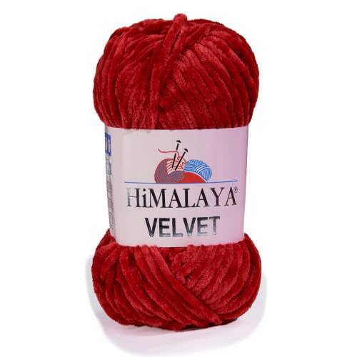 Himalaya Velvet Chenille Garn 1 Knäuel 100g, 120m Luxuriöse Chenille Weiche Samtwolle für Zubehör Kleidung Decken Amigurumi 90052 von Sorenta