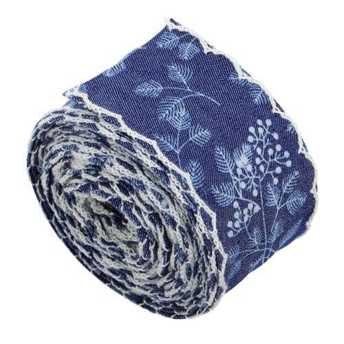 Sosoport Denim-Band Wellenfransenbesatz Bänder mit Blumenmotiv wellenförmige Fransenbesatz Bordüren und Borten für Bekleidung Einzelschichten -Randverkleidung Polster Quasten Polyester Sosoport Denim-Band Wellenfransenbesatz Bänder mit Blumenmotiv wellenförmige Fransenbesatz Bordüren und Borten für Bekleidung Einzelschichten -Randverkleidung Polster Quasten Polyester von Sosoport