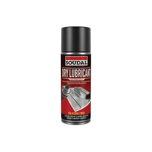 Dry Lubricant Spray Sprühflasche, sehr leistungsstark, Soudal 0,4 l, Aerosol von Soudal