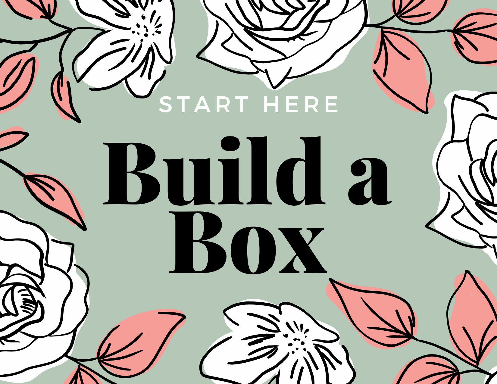 Bauen Sie Eine Box - Starten Hier Stellen Ihr Eigenes Geschenk Mit Artikeln Aus Unserer Build A Box-Abteilung Zusammen von SoulSisterGiftsCo