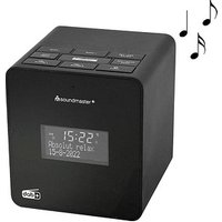 soundmaster UR109SW Sprachaufzeichnungs - Radiowecker schwarz von Soundmaster