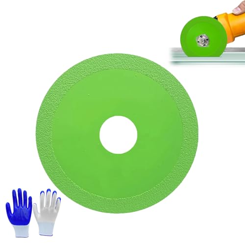 Rock Slab Grinding Disc, Glass Cutting Disc, Rock Plate Flat Grinding Disc, Glass Cutters Tools, Tile Cutting Disc for Angle Grinder, Flat Grinding Cutting Blade (1pcs) von Sovtay