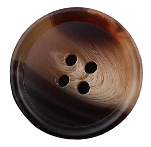 Kunstharz-Kunststoffknopf für Mäntel und Pullover, Farbe 5, 30mm-10 Stk Kunstharz-Kunststoffknopf für Mäntel und Pullover, Farbe 5, 30mm-10 Stk von SpaRcz