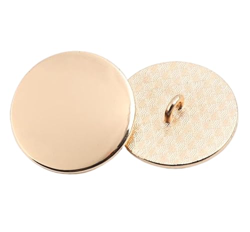 Matte und glänzende Metallknöpfe für Mäntel und Jacken, Farbe 1, 15mm-10 Stk Matte und glänzende Metallknöpfe für Mäntel und Jacken, Farbe 1, 15mm-10 Stk von SpaRcz
