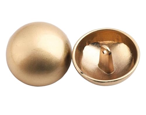 Matte und glänzende Metallknöpfe für Mäntel und Jacken, Farbe 20, 15mm-10 Stk Matte und glänzende Metallknöpfe für Mäntel und Jacken, Farbe 20, 15mm-10 Stk von SpaRcz
