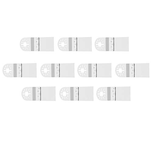 10pcs 31 Mm Oszillierende Multi -Werkzeugsägen -Klingen mit Hoher Stärke Universeller Anpassung 10 Austauschbare Klingen Enthalten von Spacnana