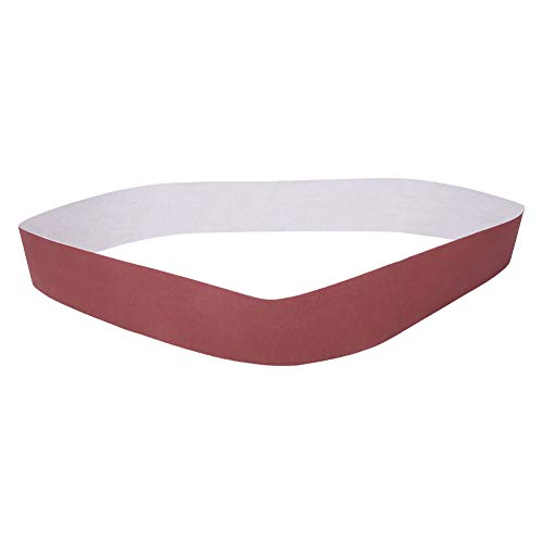 Aluminiumoxid-Schleifband, 10-teiliges Schleifband 740 X 40 Mm, Schleifer-Zubehör, Schleifpapier-Schleif-Polierwerkzeug für die Möbelherstellung (120 Maschen) von Spacnana