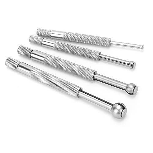 Kugellochanzeige, 4pcs 3-13 Mm Bohrungsmesser Teleskopkugel, Verriegelungsvorrichtung für Präzise Messungen mit Nicht-Schlupfgrifferfindung von Drehzahlen, Loch von Spacnana