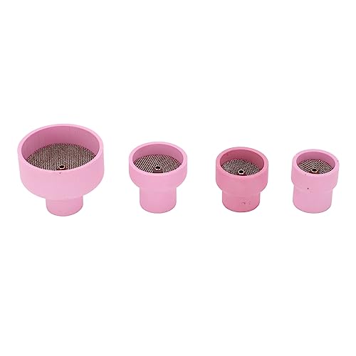 Rosa Keramik-WIG-Becher-Set, 12#, 14#, 16#, 24#, 2,4 Mm Innendurchmesser von Spacnana