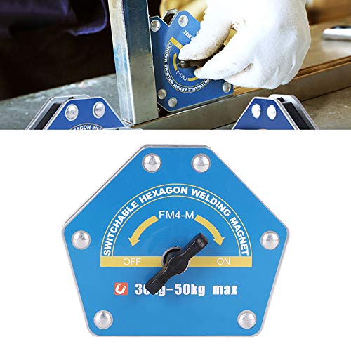Starker Magnetischer Schweißortungsgerät, Mehrwinkel-Saugkraft, 30 Bis 50 Kg Zugkraft Zum Schweißen und Befestigen, Schweißmagnet, Schweißmagnete, Schweißmagnet von Spacnana
