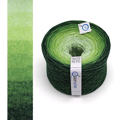 Bobbel – Ombré, Farbverlaufsgarn 267g 4-fädig 1000m zum Stricken und Häkeln, Garn, Wolle, Yarn for knitting and crocheting (213) von SparWolle