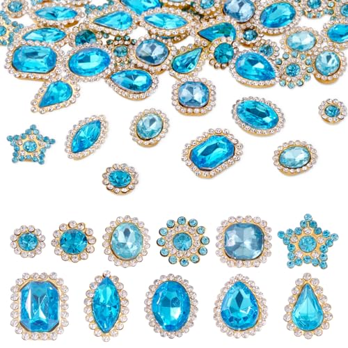 Sparkeads Strasssteine zum Aufnähen für Kleidung, verschiedene Kristalle, Strasssteine, flache Rückseite, Krallen, Nähen, Glas-Strasssteine für Schmuck, Broschen, Kleid, Haare, Hüte, Schuhe, Kleid Sparkeads Strasssteine zum Aufnähen für Kleidung, verschiedene Kristalle, Strasssteine, flache Rückseite, Krallen, Nähen, Glas-Strasssteine für Schmuck, Broschen, Kleid, Haare, Hüte, Schuhe, Kleid von Sparkeads