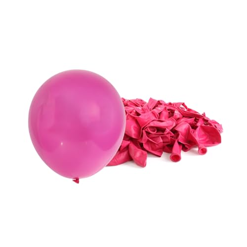 Latex-Party-Luftballons, 1000-7 Zoll, matt, Hot Pink, Latex-Luftballons, perfekte Partydekoration, Hochzeit, Junggesellinnenabschied, Neujahrsfeiern von Sparkles Partyware