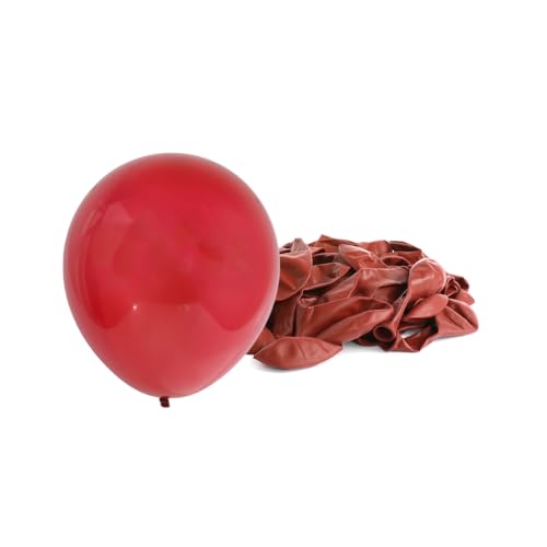 Latex-Party-Luftballons, 1000-7 Zoll, matt, burgunderrot, Latex-Luftballons, perfekte Partydekoration, Hochzeit, Junggesellinnenabschied, Neujahrsfeiern von Sparkles Partyware