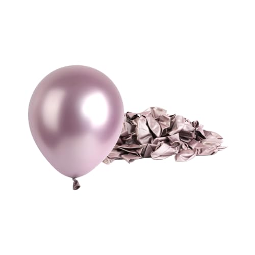 Latex-Party-Luftballons, 1000 Stück – 17,8 cm, metallisch rosa Latex-Luftballons, perfekte Partydekoration, Hochzeit, Junggesellinnenabschied, Neujahrsfeiern von Sparkles Partyware