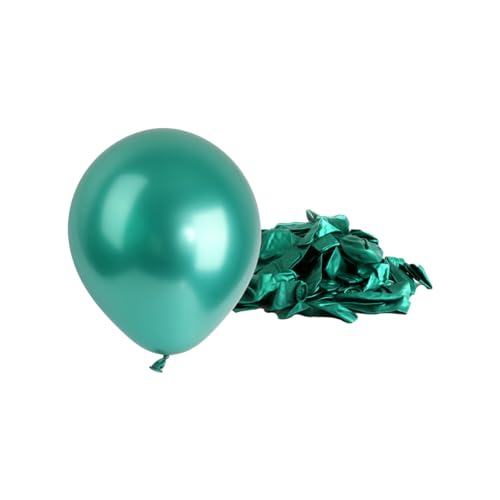 Latex-Party-Luftballons, 1000 Stück – 17,8 cm, metallische grüne Latex-Luftballons, perfekte Partydekoration, Hochzeit, Junggesellinnenabschied, Neujahrsfeiern von Sparkles Partyware