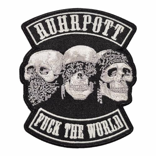 Aufnäher Aufbügler Patch Ruhrpott fuck the World von Spaß Kostet