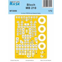 Bloch MB.210 - Mask von Special Hobby