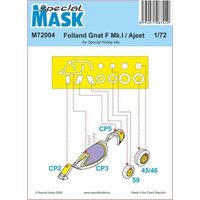 Folland Gnat/Ajeet Mask von Special Hobby