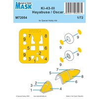 Nakajima Ki-43-III Hayabusa - Mask von Special Hobby