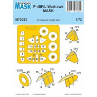 P-40F/L Warhawk - Mask von Special Hobby