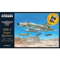 SMB-2 Super Mystere - Sa´ar Israeli Storm in the Sky - Kit+Book von Special Hobby