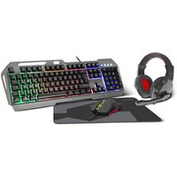 speedlink LUNERA 4in1 Illuminated Gaming Set Gaming-Set kabelgebunden schwarz von Speedlink