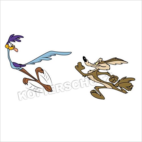 482/1 < Set Roadrunner & Coyote > Aufkleber Sticker von Speedshop