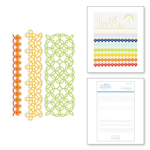 Stylized Border Trio – Kleine Stanzform des Monats von Spellbinders Paper Arts