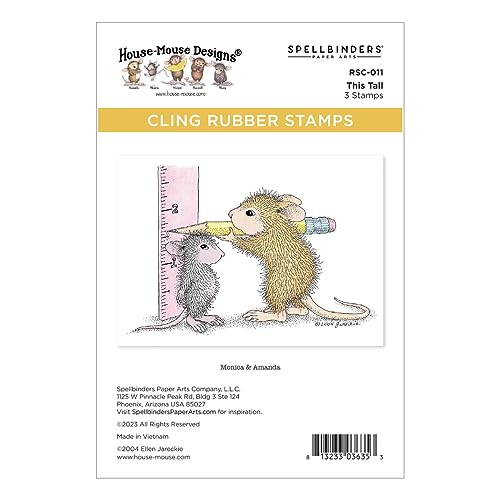 Spellbinders Diese hohen haftenden Gummistempel aus der House-Mouse Everyday Kollektion von Spellbinders