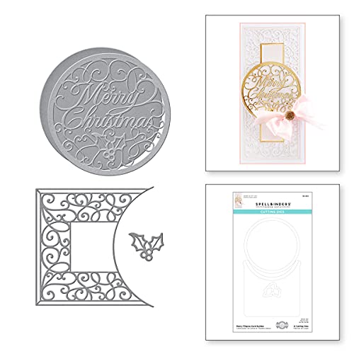 Spellbinders Merry Filigree Stanzformen, Metall von Spellbinders