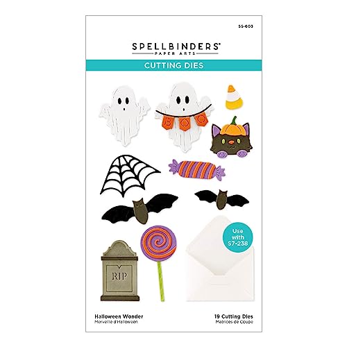 Spellbinders Stanzschablonen für Halloween Wonder aus der Envelope of Wonder-Kollektion von Spellbinders