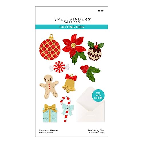 Spellbinders Christmas Wonder Stanzschablonen aus der Envelope of Wonder-Kollektion von Spellbinders