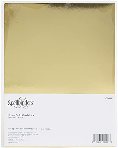 Spiegel Gold Karton von Spellbinders