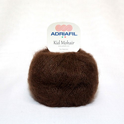 Sperenza Kid Mohair Braun 15 80% Mohair 20% Nylon Garn von Sperenza