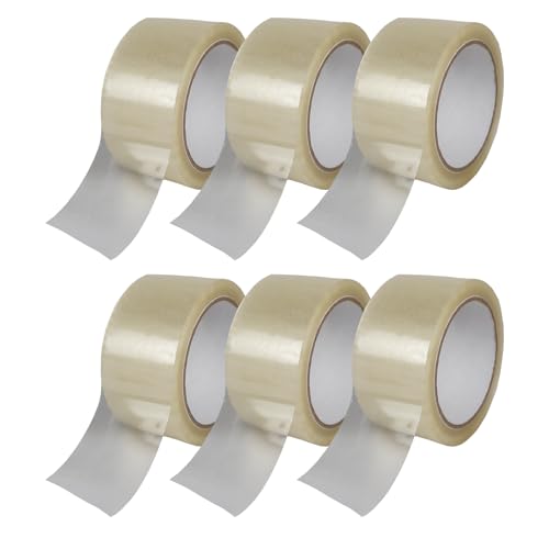 Sperling - Paketband, Packband, Klebeband für Versand von Paketen und Kartons, Umzug, Lagerung und Büro - Transparent - Leise abrollend 50mm x 66m ca. 50µm (1 Rolle) von Sperling