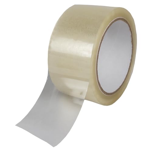 Sperling - Paketband, Packband, Klebeband für Versand von Paketen und Kartons, Umzug, Lagerung und Büro - Transparent - Leise abrollend 50mm x 66m ca. 50µm (1 Rolle) von Sperling