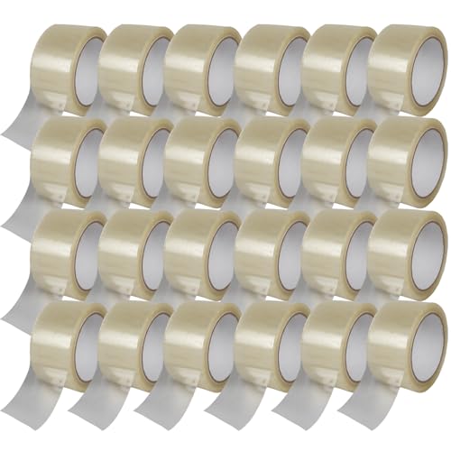 Sperling - Paketband, Packband, Klebeband für Versand von Paketen und Kartons, Umzug, Lagerung und Büro - Transparent - Leise abrollend 50mm x 66m ca. 50µm (24 Rollen) von Sperling