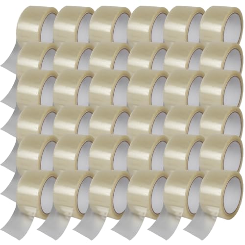 Sperling - Paketband, Packband, Klebeband für Versand von Paketen und Kartons, Umzug, Lagerung und Büro - Transparent - Leise abrollend 50mm x 66m ca. 50µm (36 Rollen) von Sperling